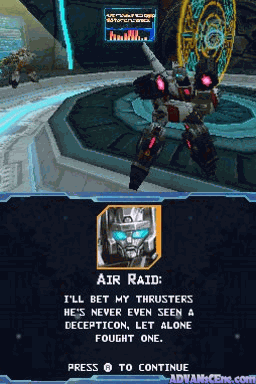 Transformers: War for Cybertron Decepticons screenshot 3 for Nintendo DS